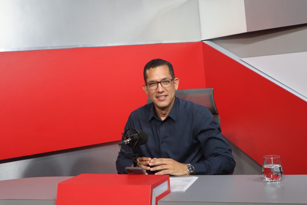 Aneudy Ramírez, comunicador. (Foto: José Miguel).