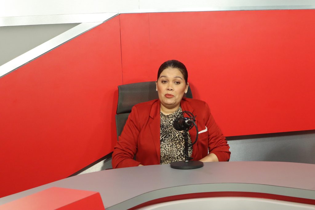 Avís Vásquez, maquilladora. (Foto: Luis Ángel Montero).