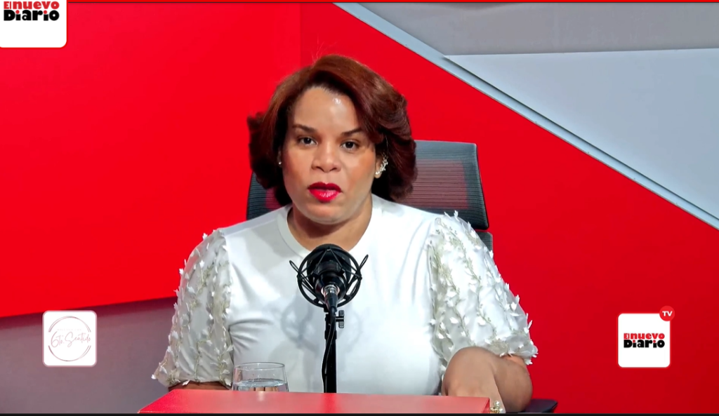 Abril Peña, comunicadora. (Foto: El Nuevo Diario).