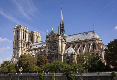 Fachada de la catedral Notre Dame