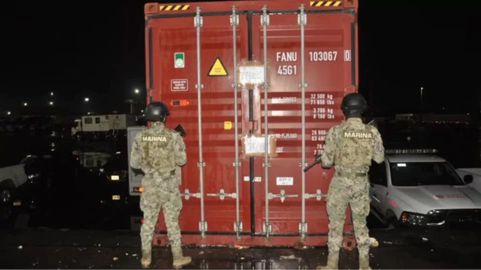 México confisca en un puerto 750 kilos de marihuana que iban a República Dominicana