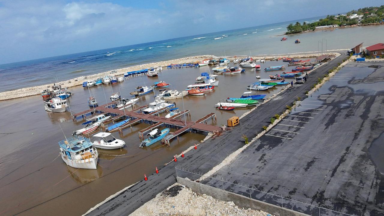 Apordom continúa trabajos en el muelle turístico y pesquero de Río San ...