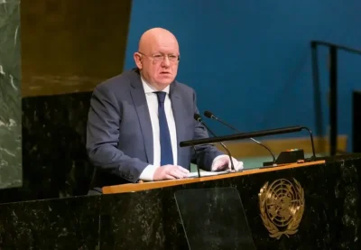 Vasili Nebenzia, el representante ruso