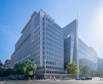 Fachada del Banco Mundial
