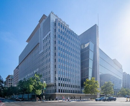 Fachada del Banco Mundial