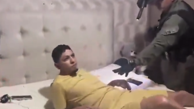 "Bobby" al momento de su captura.