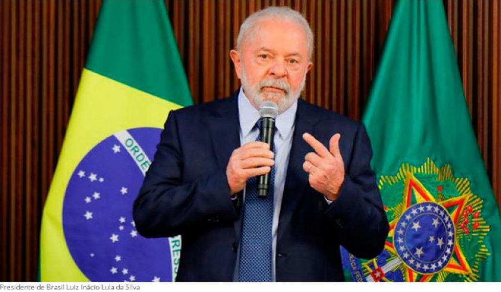 Luiz Inácio Lula da Silva, presidente brasileño