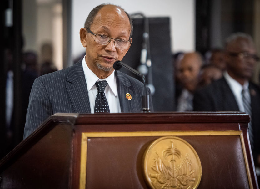 Leslie Voltaire, presidente del Consejo Presidencial de Transición (CPT) de Haití. Foto/fuente externa