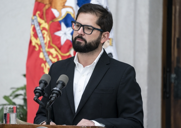 Gabriel Boric, presidente de Chile