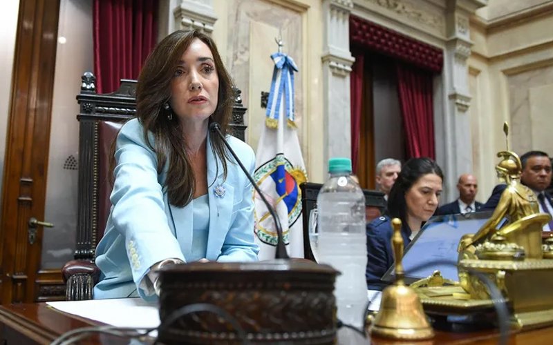Victoria Villarruel, vicepresidenta de Argentina