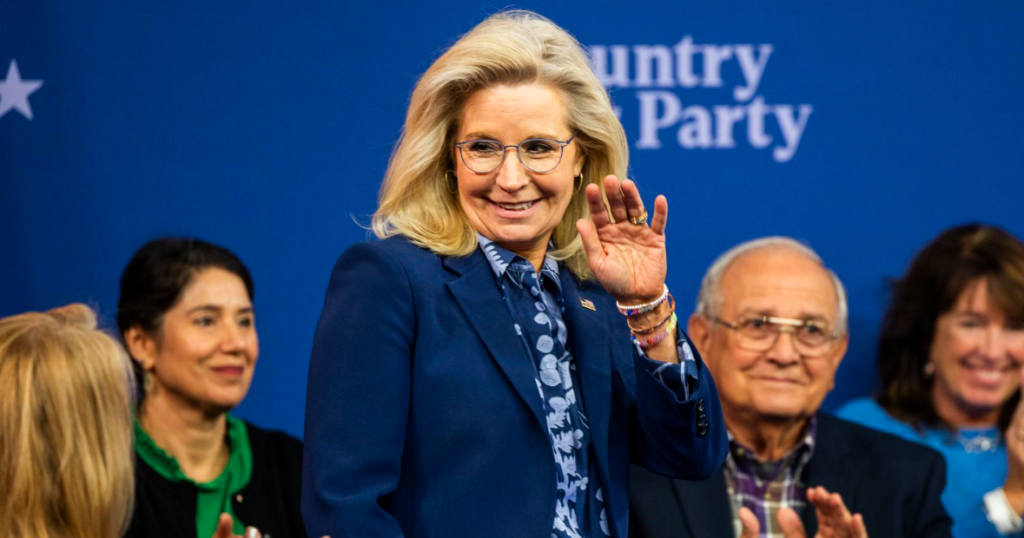 Liz Cheney, excongresista republicana crítica con Donald Trump