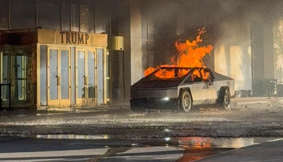 Cybrtruck involucrada en la explosión de Año Nuevo