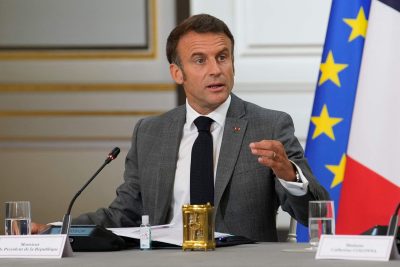 Emmanuel Macron, presidente de Francia