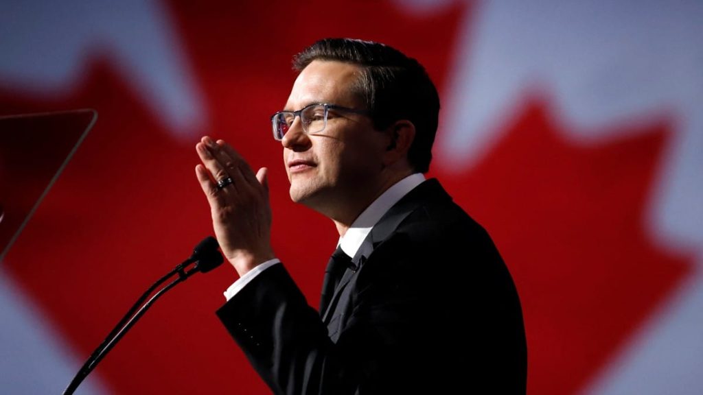 Pierre Poilievre, líder del Partido Conservador de Canadá