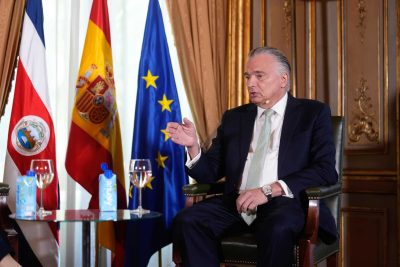 Arnoldo André Tinoco, ministro de Relaciones Exteriores y Culto de la República de Costa Rica