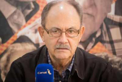 Felipe Mujica, el secretario general del partido