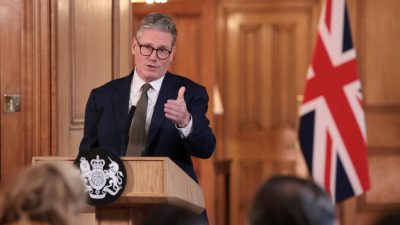 Keir Starmer, primer ministro británico