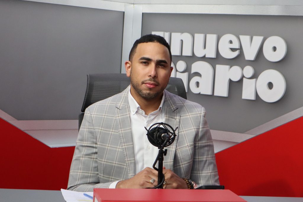 Hanfiel Polanco, comunicador. (Foto: José Miguel Genao)