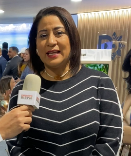 Yenny Polanco Lovera, presidenta de la Adompretur. (Foto: El Nuevo Diario).