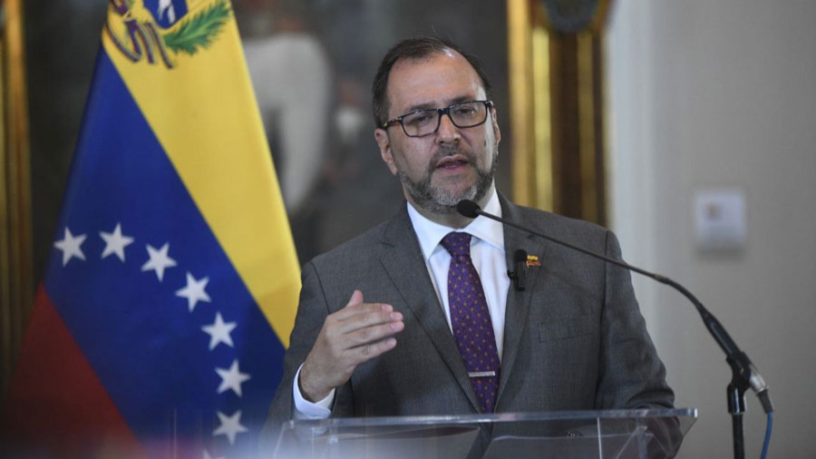 Yván Gil, titular del Ministerio de Exteriores de Venezuela