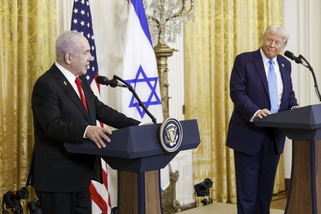 Benjamin Netanyahu Donald J. Trump