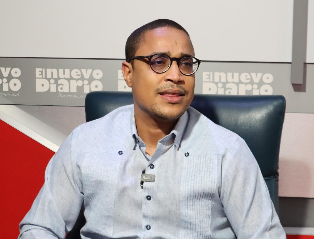 Xavier Pimentel Cabral, aspirante a la Cámara de Cuentas. (Foto: Abranny Arias Melo).