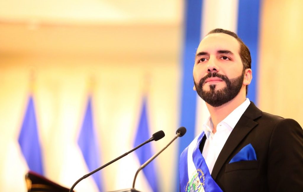 Nayib Bukele, presidente de El Salvador