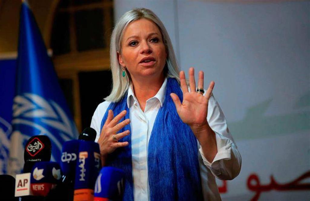 Jeanine Hennis-Plasschaert, coordinadora especial de la ONU para el Líbano