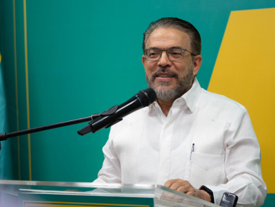Guillermo Moreno, presidente de Alianza País y exfiscal del Distrito Nacional