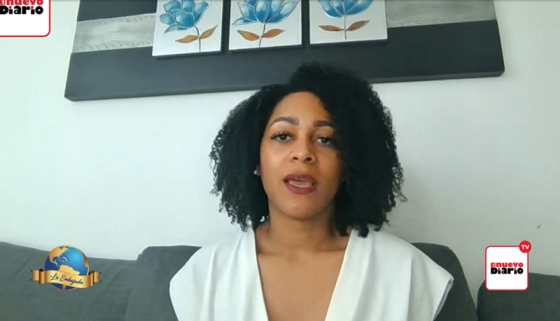 Rossy Urbaez, encargada de Asuntos Comunitarios del Index en Panamá. (Foto: El Nuevo Diario).