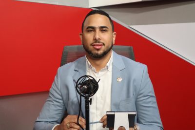 Hanfiel Polanco, comunicador. (Foto: El Nuevo Diario)