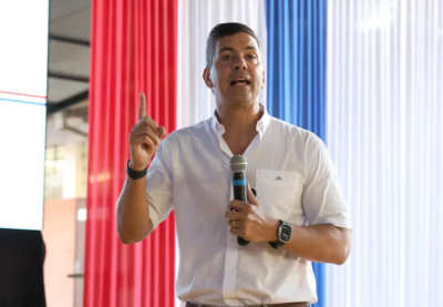 Santiago Peña, presidente de Paraguay. Foto/fuente externa
