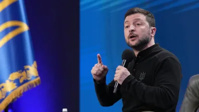 Volodímir Zelenski, presidente ucraniano