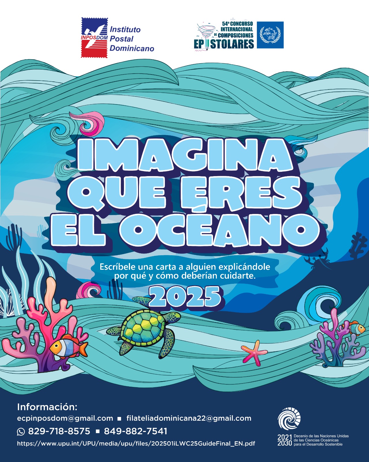 Inposdom convoca a «Concurso Juvenil Internacional de Composiciones  Epistolares 2025» – El Nuevo Diario (República Dominicana)