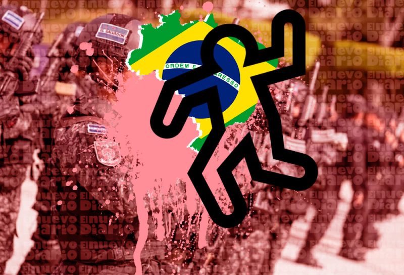 El choque ocurrió después de que las autoridades reforzaran la seguridad en el barrio de Fazenda Coutos para hacer frente a la "invasión" de un grupo "fuertemente armado".