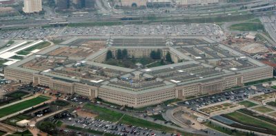 Fachada de exterior de El Pentágono.