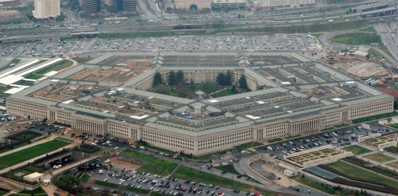 Fachada de exterior de El Pentágono.