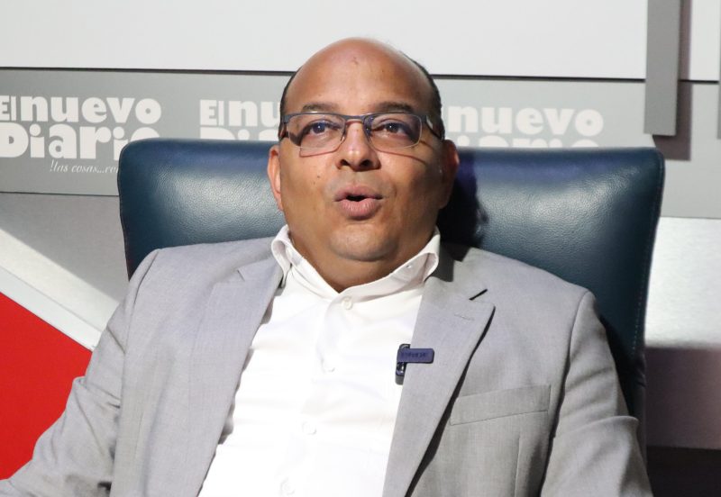 Ludwig Álvarez, representante del PRM. (Foto: Abranny Arias Melo).