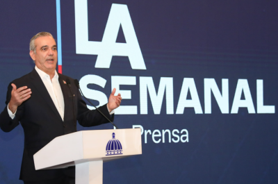 El presidente Luis Abinader