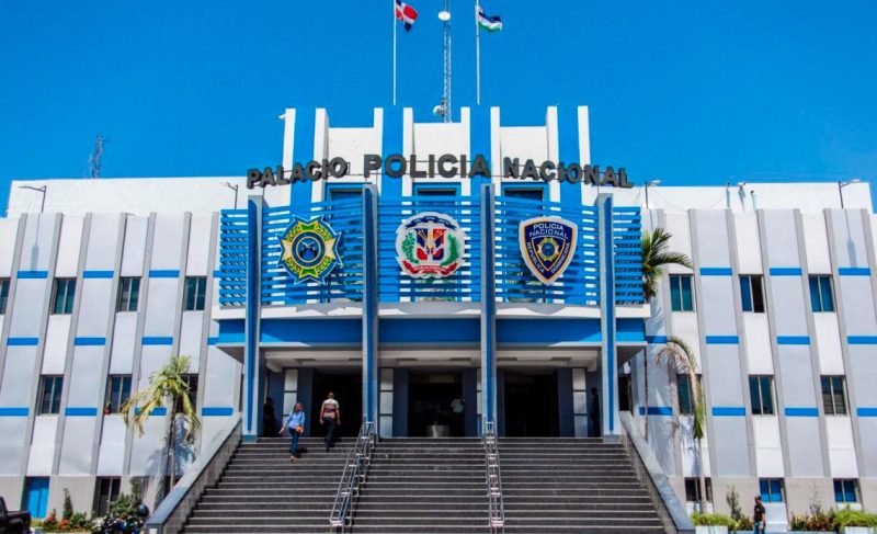 Fachada del Palacio de la Policía Nacional.