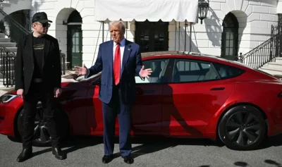 Trump califica de "terrorismo doméstico" los ataques contra propiedades de Tesla