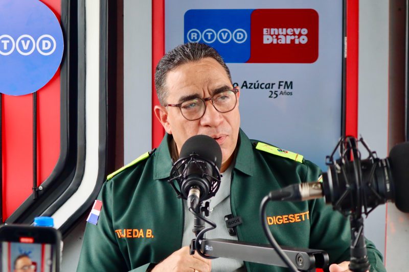 Rafael Tejeda Baldera, vocero de la Digesett. (Foto: Josué M. Vargas).