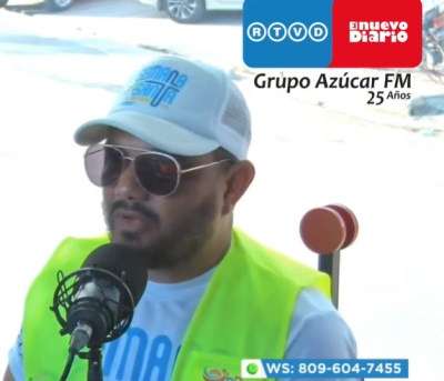 Adenauer Morales, director de comunicaciones de la Alcaldía de Boca Chica. (Foto: El Nuevo Diario).