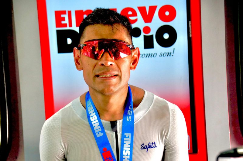 Diego Arteaga, triatleta ecuatoriano. (Foto: Jan Bermudez).