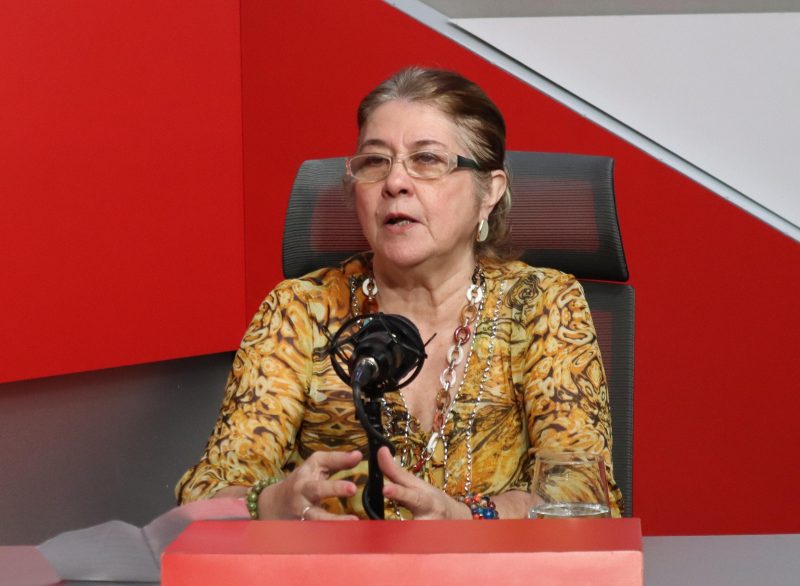 Guillermina Selman, defensora de los derechos de los animales. (Foto: Abranny Arias Melo)