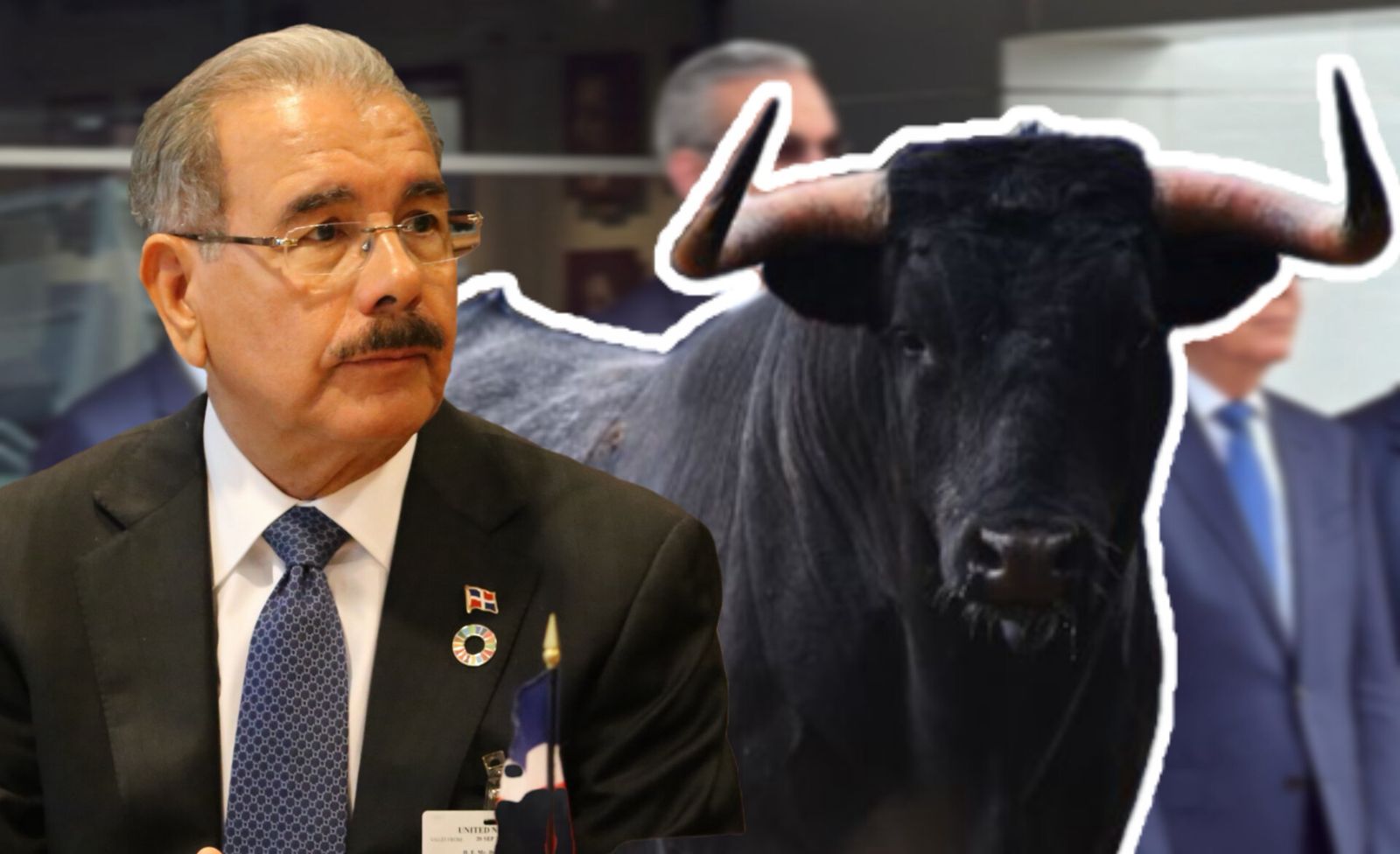 Al presidente Danilo Medina le pasó como el cuento del toro, la ventana y el hombre vico…
