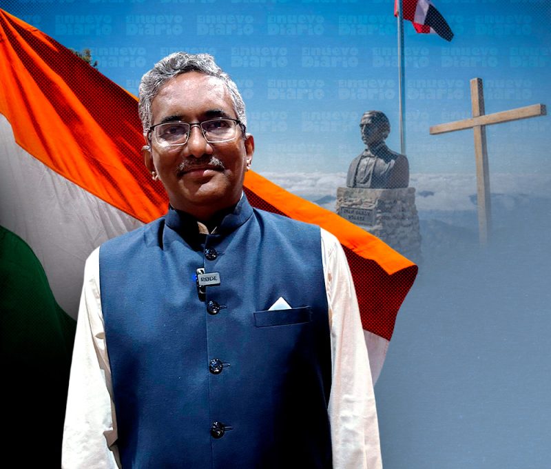 Embajador de la India/ Ilustración por Pedro Ramírez.