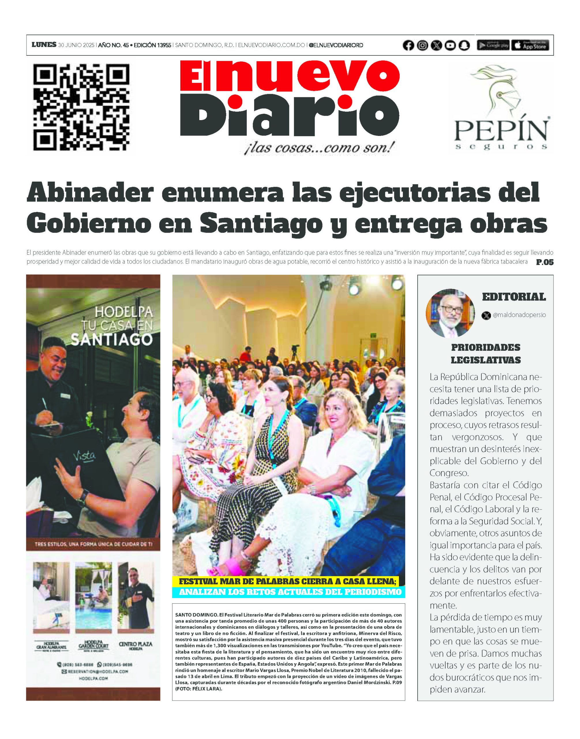 EDICIÓN IMPRESA29 junio 2025