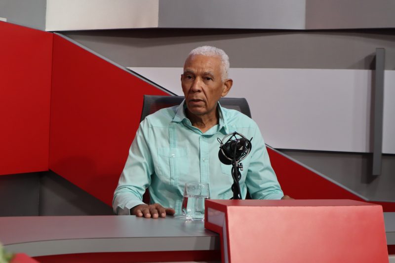 Hilario Vargas Matos, locutor. (Foto: Luis Montero).