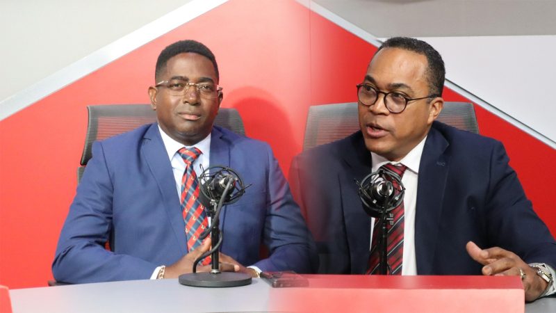 Ángel De los Santos y Juan José Díaz, abogados. (Foto: Josué M. Vargas)